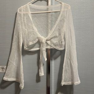 Bikini Sheer Cover Up Top